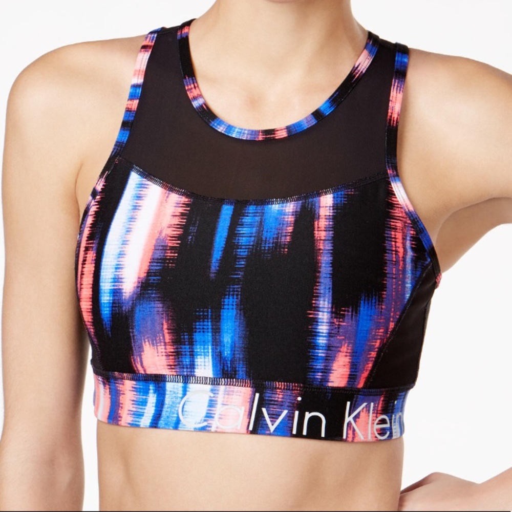 NWT Calvin Klein Performance Tribeca Sports Bra